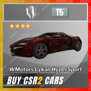 Csr2 W Motors Lykan Hypersport Gold Stars Car | Csr2 Mods