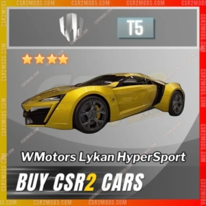 Csr2 W Motors Lykan Hypersport Gold Stars Car | Csr2 Mods